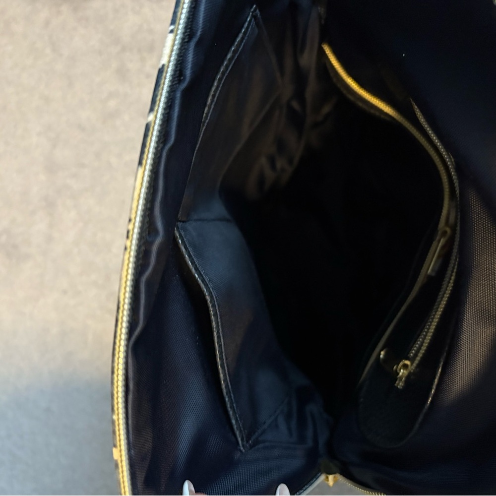 Red Embellished Backpack for Night Out - Picture 5 of 8